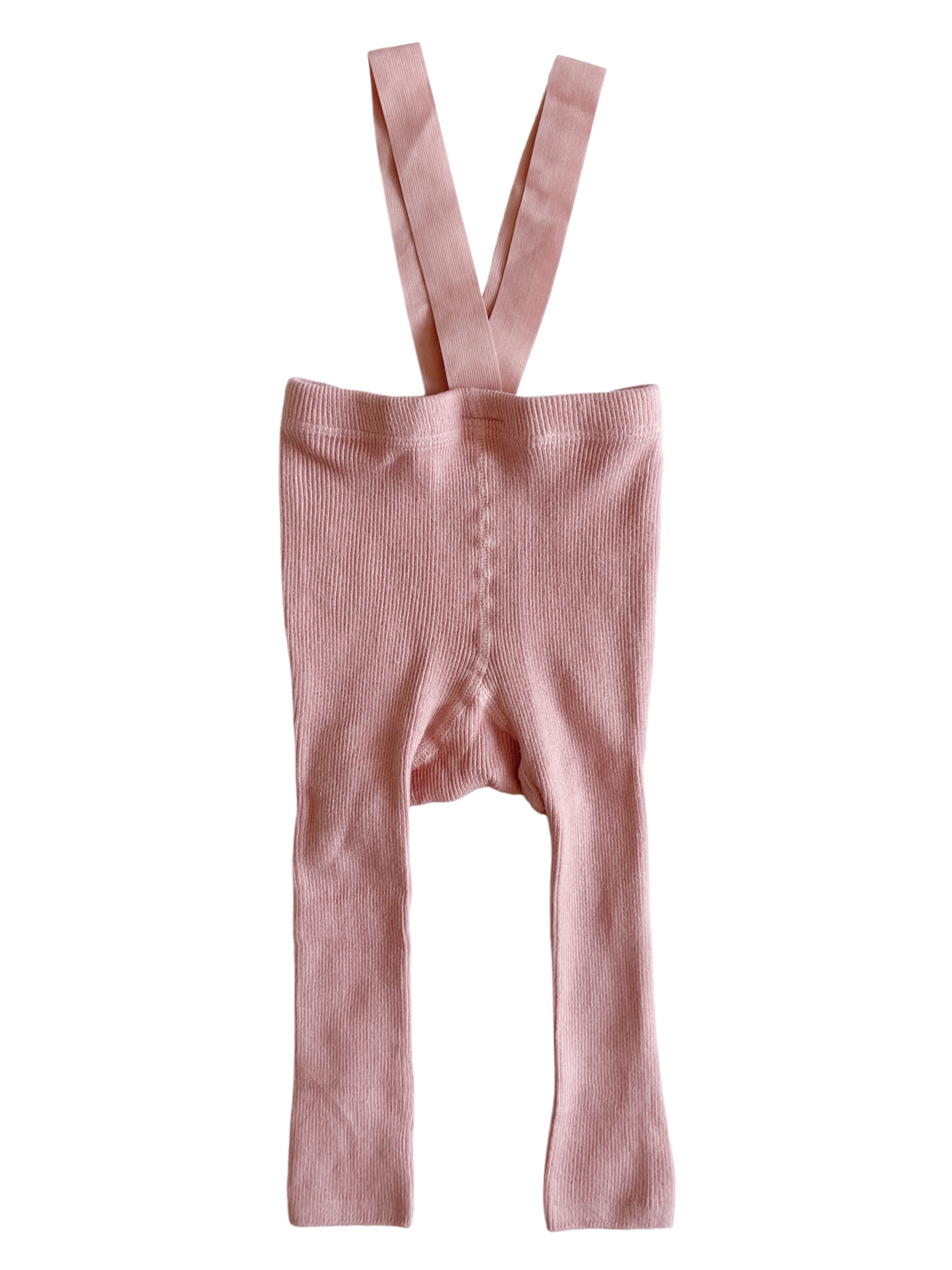 Baby Suspender Footless tights in color Pink