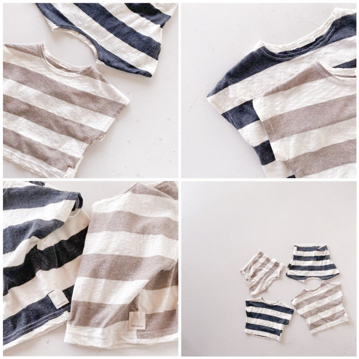 Nunubiel Bebe Twist Stripes Tee