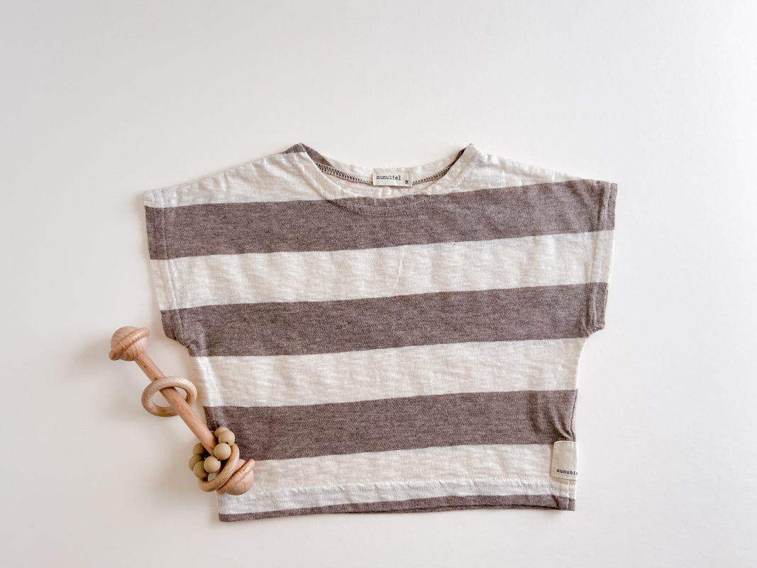 Nunubiel Bebe Twist Stripes Tee