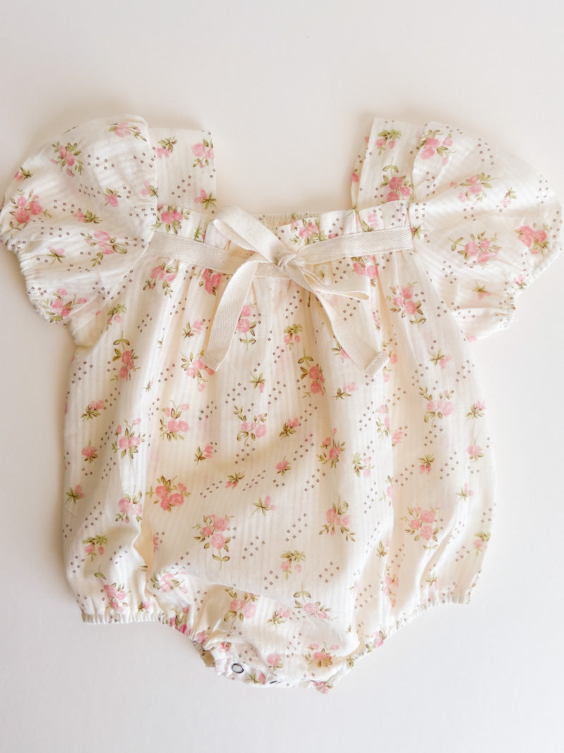 Spring Romper with ties