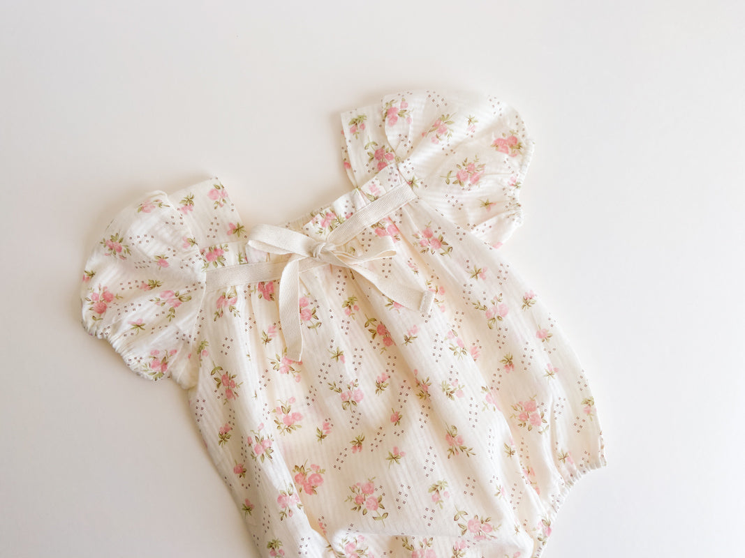 Spring Romper with ties